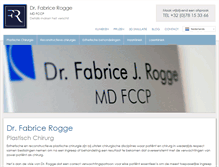 Tablet Screenshot of drrogge.com